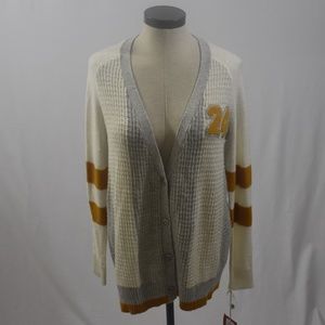Retro Varsity Cardigan Sweater - NWT